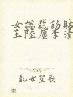 女总裁的贴身兵王陆尘李清瑶