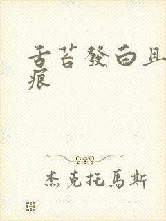 舌苔发白且有齿痕