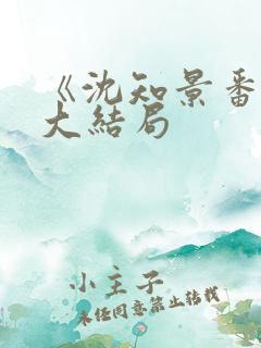《沈知景番外》大结局