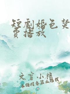 短剧婚色焚心免费播放