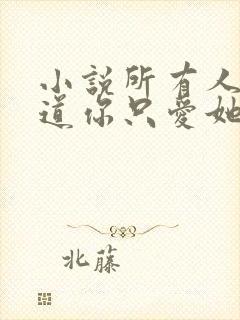 小说所有人都知道你只爱她