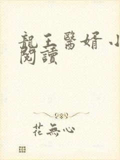 龙王医婿 小说阅读