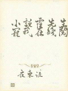 小说霍先生乖乖宠我在线阅读