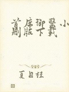 首席御医小说未删版下载