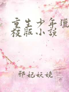 重生少年猎美精校版小说
