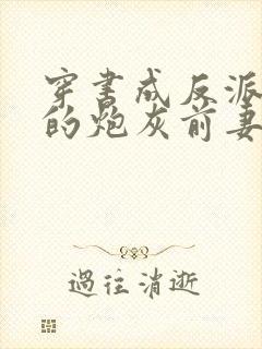 穿书成反派大佬的炮灰前妻小说