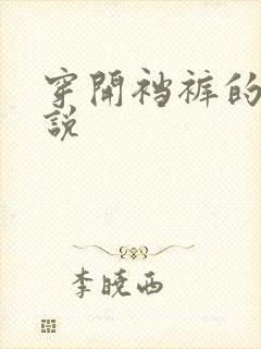 穿开裆裤的h小说