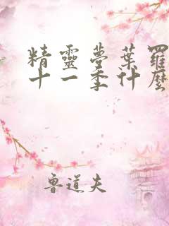 精灵梦叶罗丽第十一季什么时候播