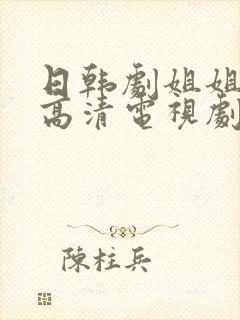 日韩剧姐姐免费高清电视剧全部全集