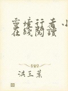 灵境行者 小说在线阅读