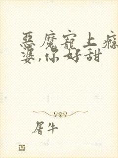 恶魔宠上瘾:老婆,你好甜