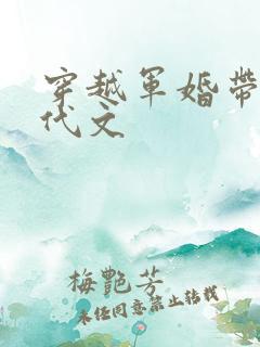 穿越军婚带崽年代文
