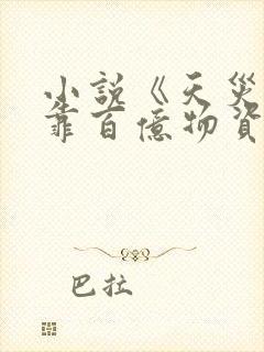 小说《天灾,我靠百亿物资成末世大佬》