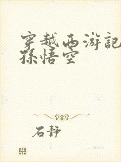 穿越西游记成为孙悟空