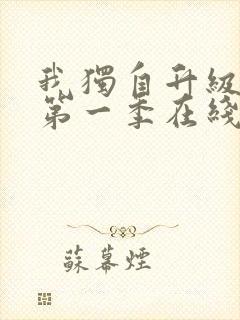 我独自升级动漫第一季在线观看