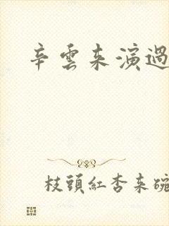 辛云来演过什么