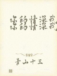 你的情深我不配你的情深我不配