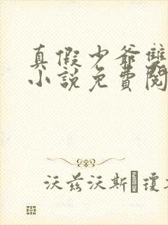 真假少爷双男主小说免费阅读