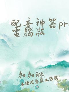 配音神器pro电脑版