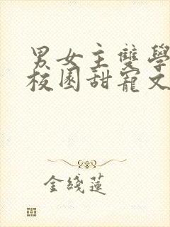 男女主双学霸的校园甜宠文