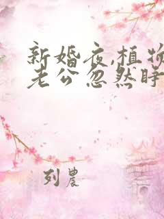 新婚夜,植物人老公忽然睁开眼笔趣阁