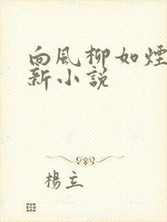 向风柳如烟的最新小说