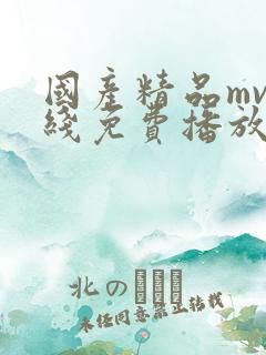 国产精品mv在线免费播放