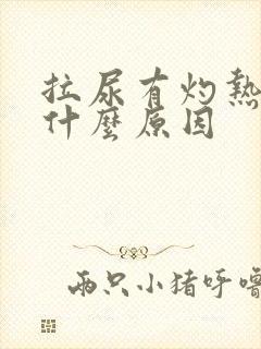 拉尿有灼热感是什么原因