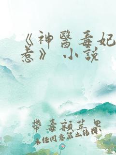 《神医毒妃不好惹》 小说