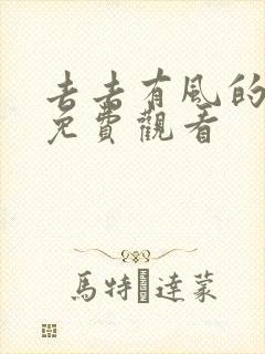 去去有风的地方免费观看