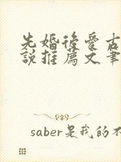 先婚后爱古言小说推荐文笔好高质量