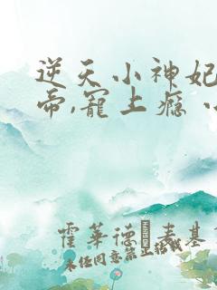 逆天小神妃:冥帝,宠上瘾 小说