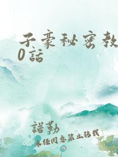子豪秘密教学90话