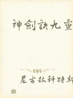 神剑诀九灵神域