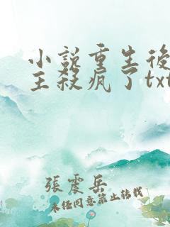 小说重生后,公主杀疯了txt