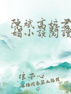 陈斌高婉君赵心媚小说阅读