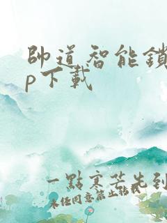 帅道智能锁app下载