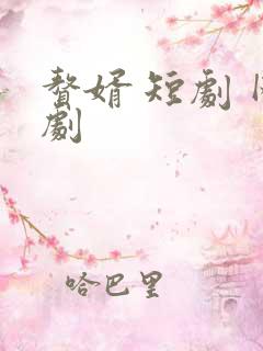 赘婿 短剧 网剧