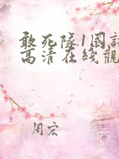 敢死队1国语版高清在线观看