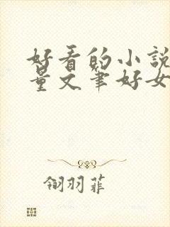 好看的小说高质量文笔好女生