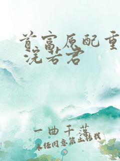 首富原配重生了 浣若君