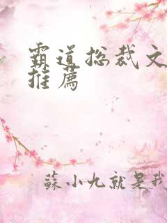 霸道总裁文短篇推荐