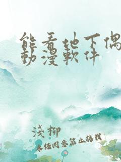 能看地下偶像的动漫软件