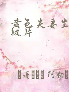 黄色夫妻生活一级片