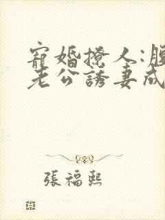 宠婚撩人:腹黑老公诱妻成瘾