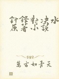 针锋对决水千丞原著小说