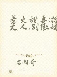 惹火甜妻:总裁大人,别傲娇