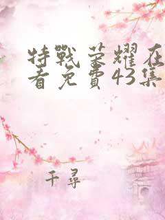 特战荣耀在线观看免费43集