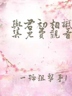 与君初相识 全集免费观看