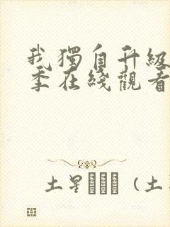 我独自升级第3季在线观看免费版